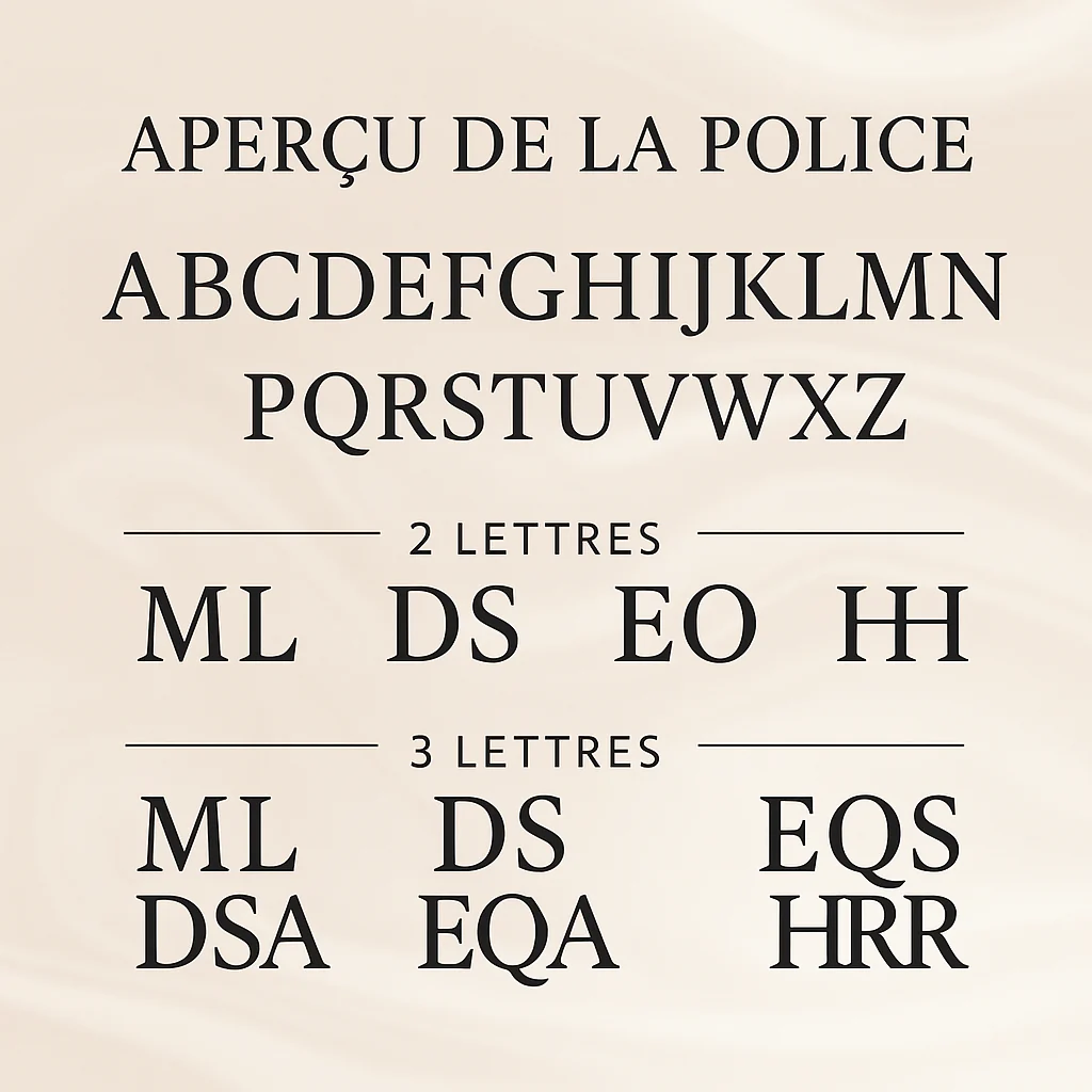 Collier avec initiale - Image 7